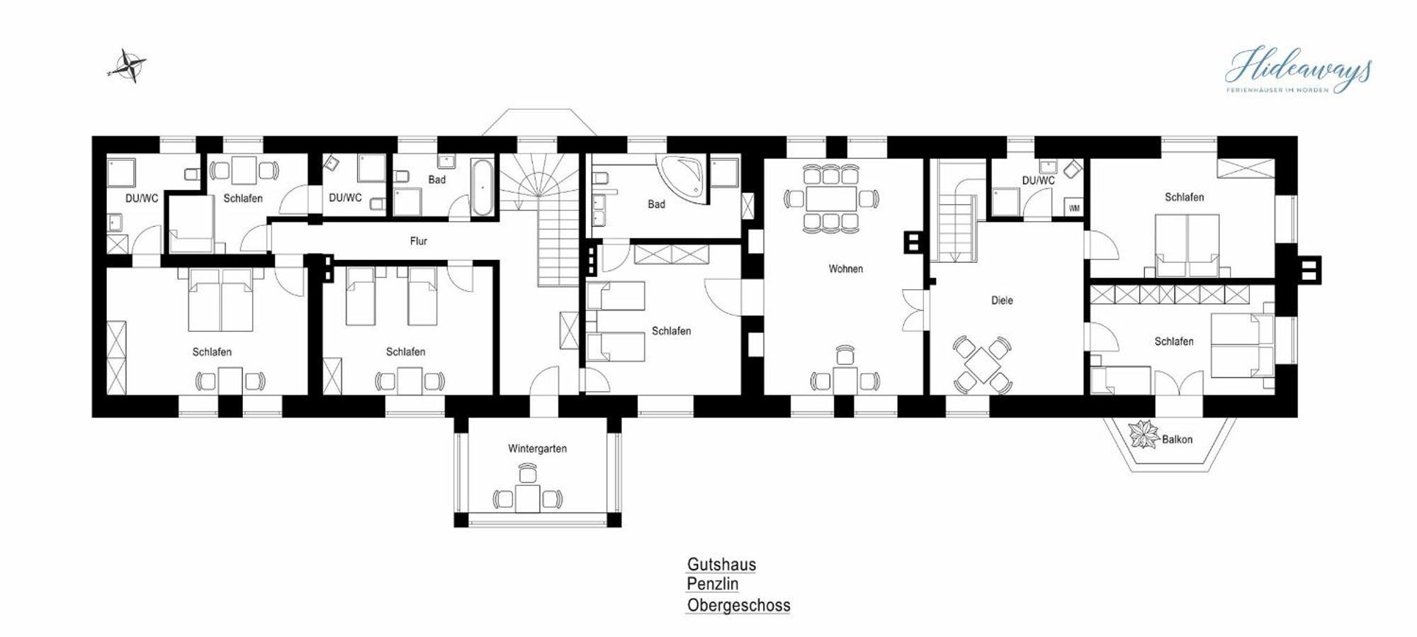 Villa Gutshaus Penzlin à Meyenburg  Extérieur photo
